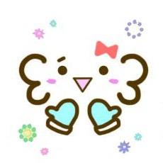 戴着手套下雪了的颜文字表情