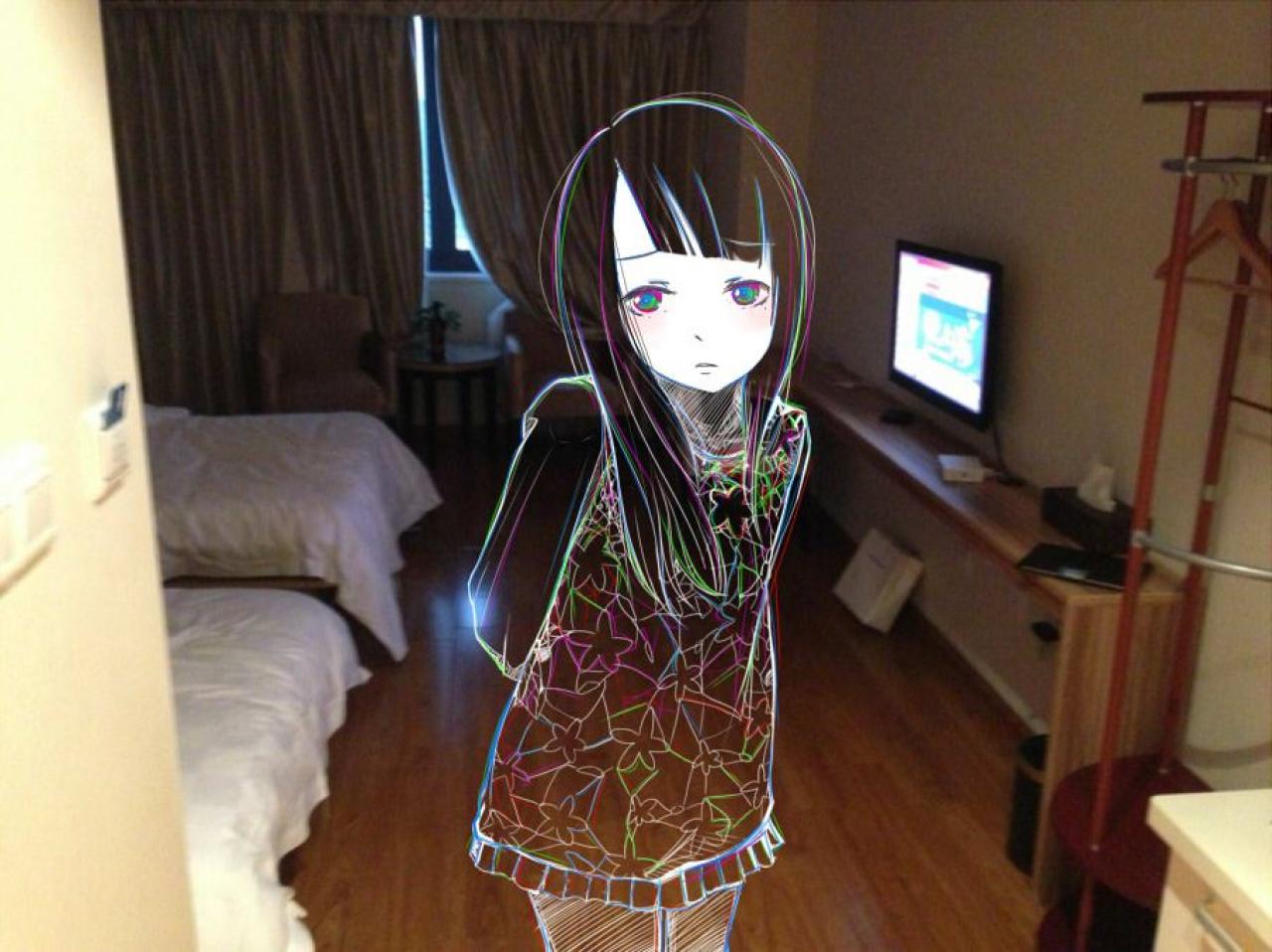 二次元女友在宾馆