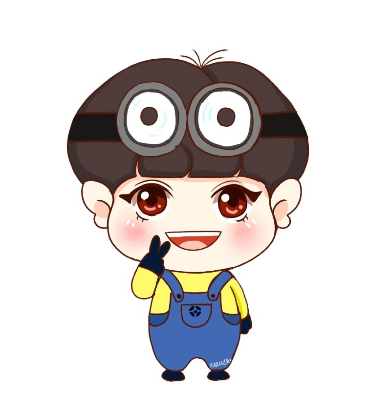 小黄人版朴灿烈头像