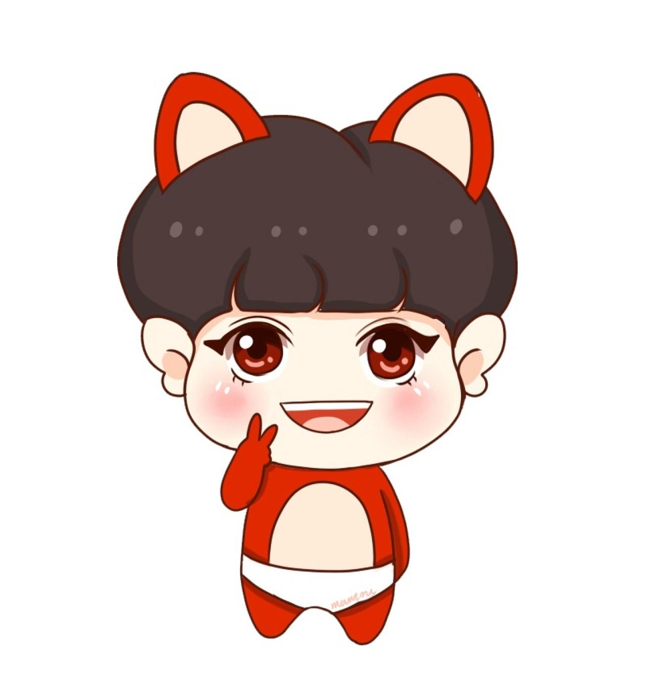 阿狸版朴灿烈头像