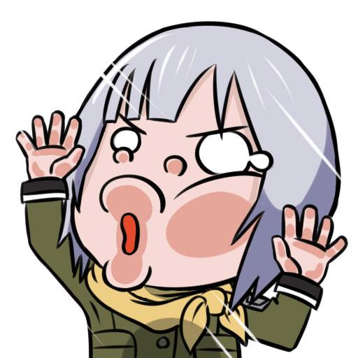 《空之音》寒凪乃绘留贴玻璃头像