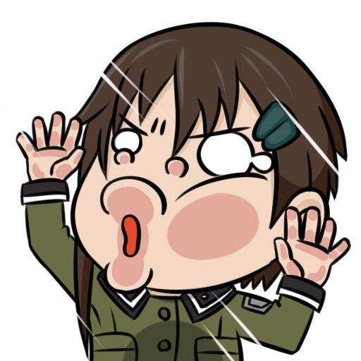 《空之音》空深彼方贴玻璃头像