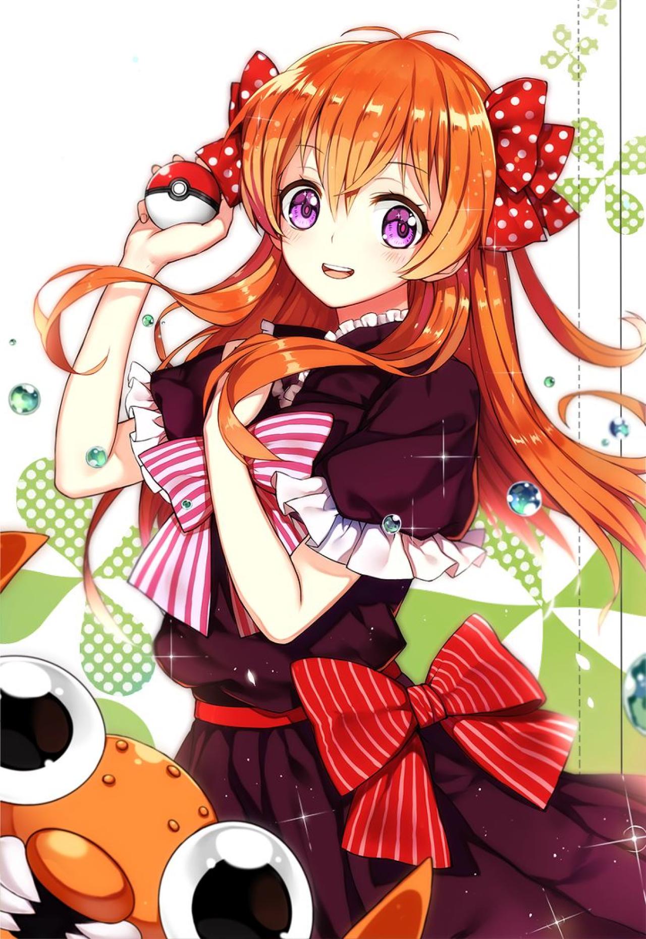 佐仓千代拿着精灵球