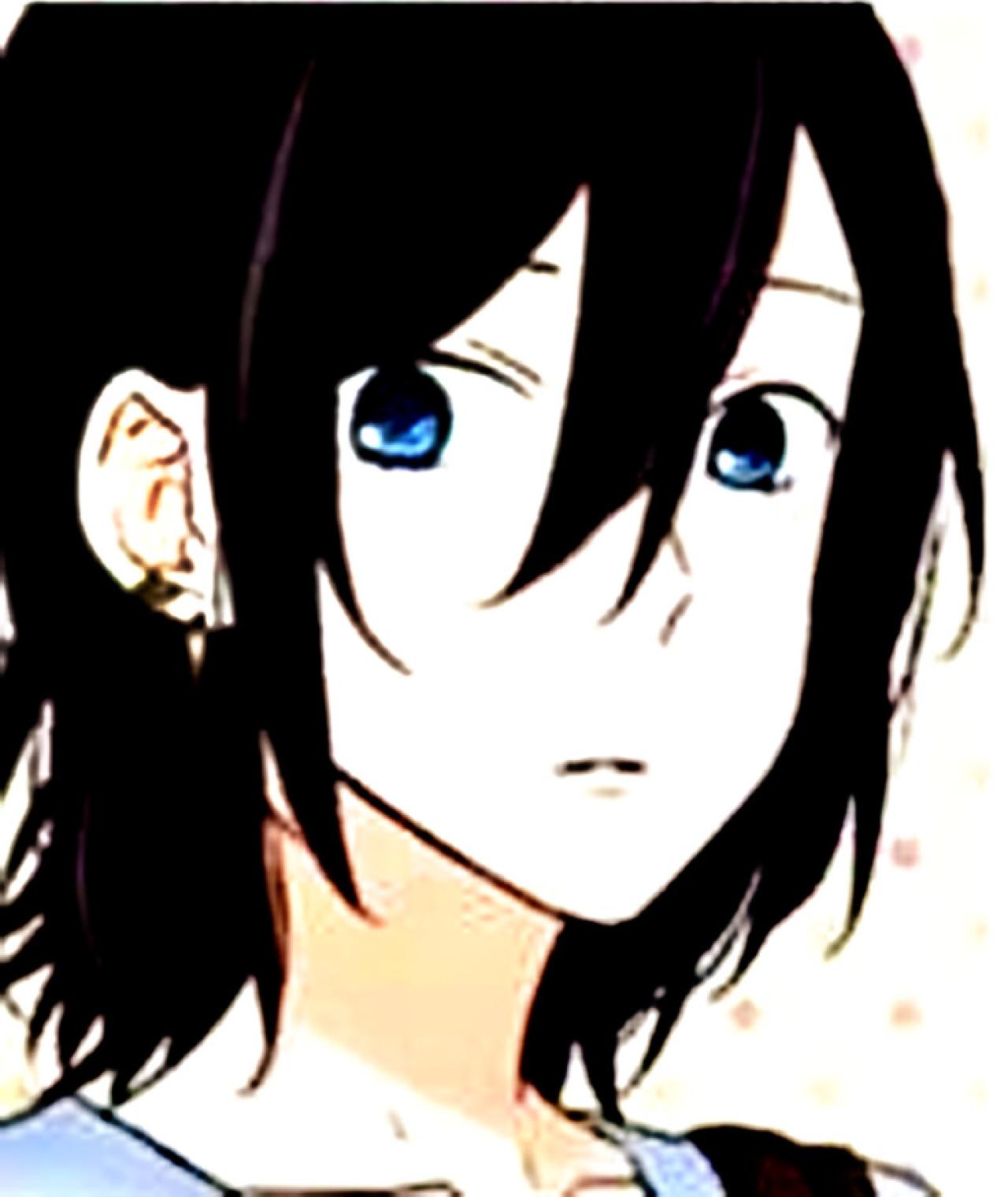 宫村伊澄平静忧郁表情头像