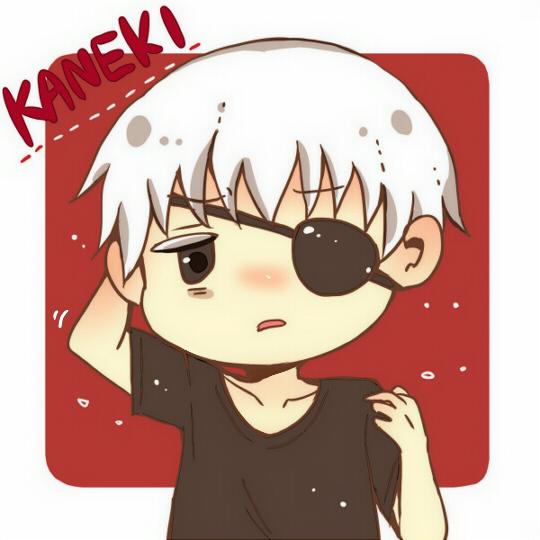 白化后的金木研（Kaneki Ken）头像