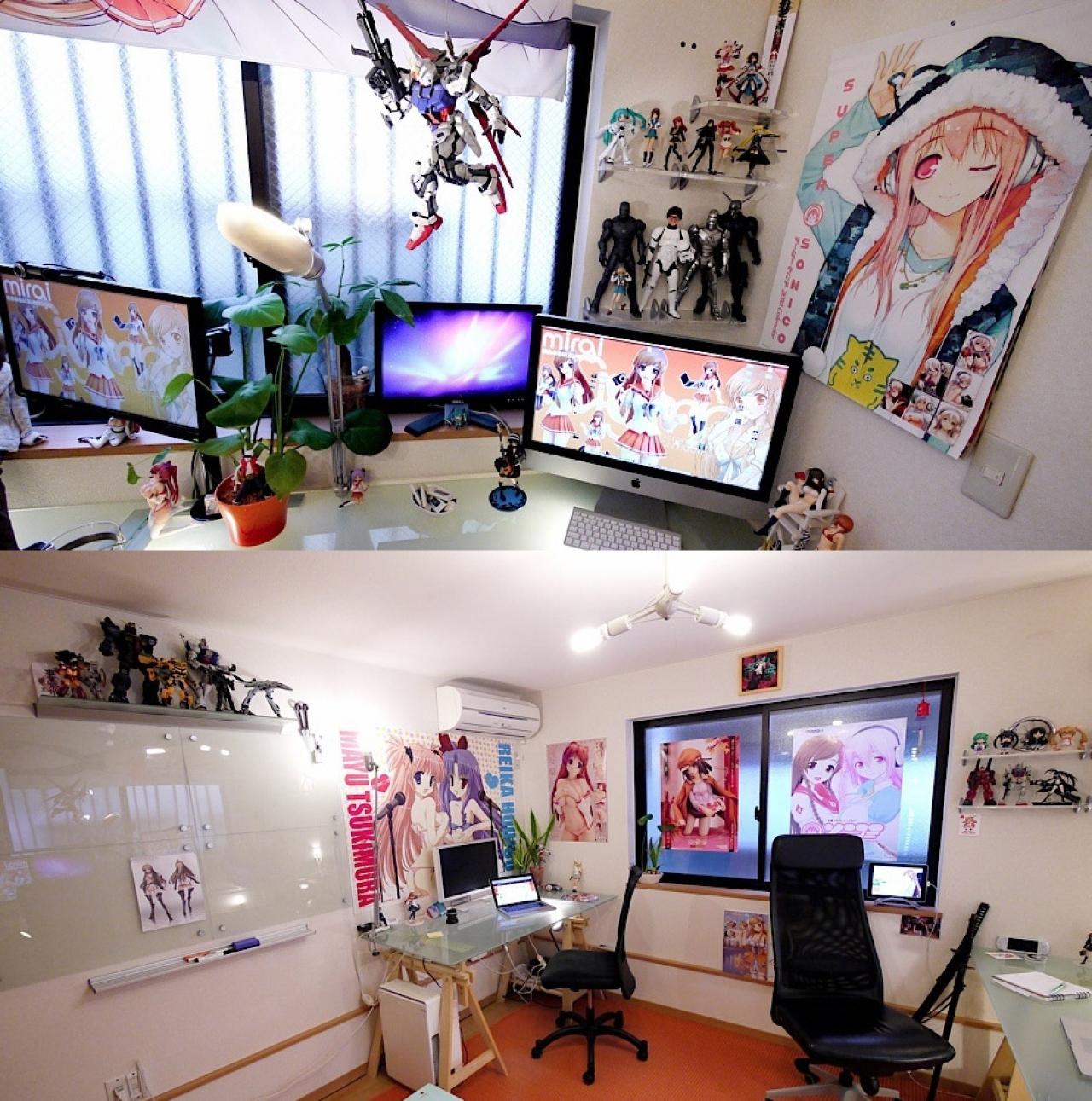 配图 某日本手办工作室的内景