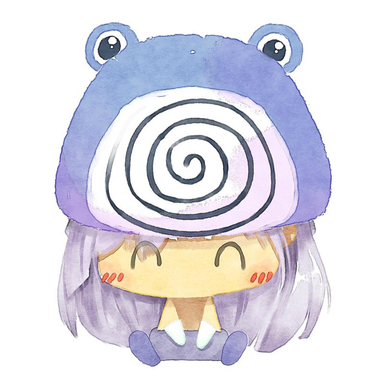 情侣头像女用：蚊香蛙