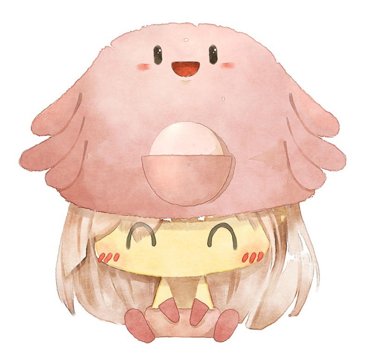 情侣头像女用：吉利蛋