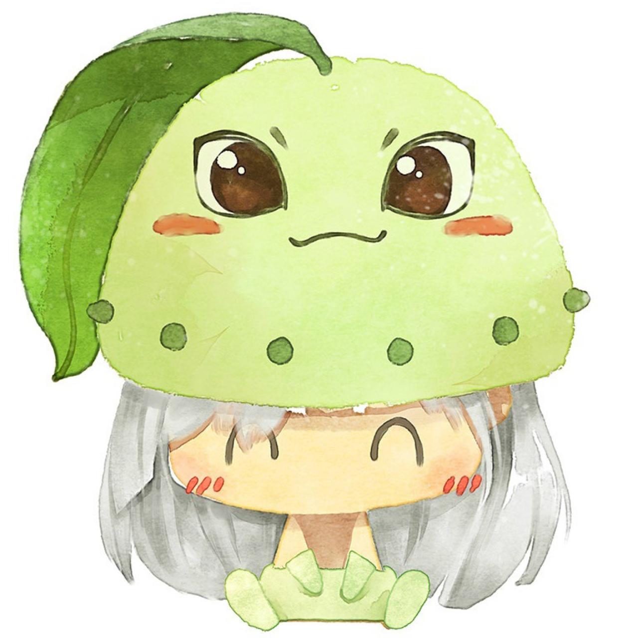 神奇宝贝情侣头像女用：菊草叶