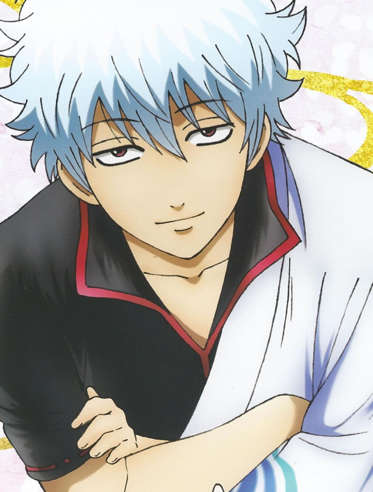 银魂主人公坂田银时双手抱胸的姿势