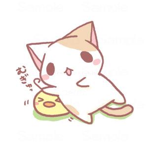萌表情：猫咪摸小鸡的头（冬季漫展感谢作）