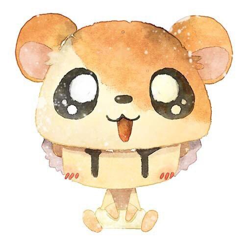 情侣头像男用：黄金鼠哈姆太郎Hamtaro头饰男孩头像