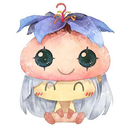 数码宝贝情侣头像女用：戴着比高兽帽子的女孩