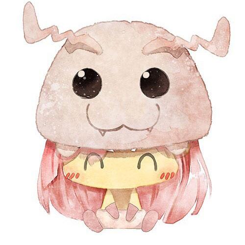 数码宝贝情侣头像女用：戴着迪哥兽帽子的女孩