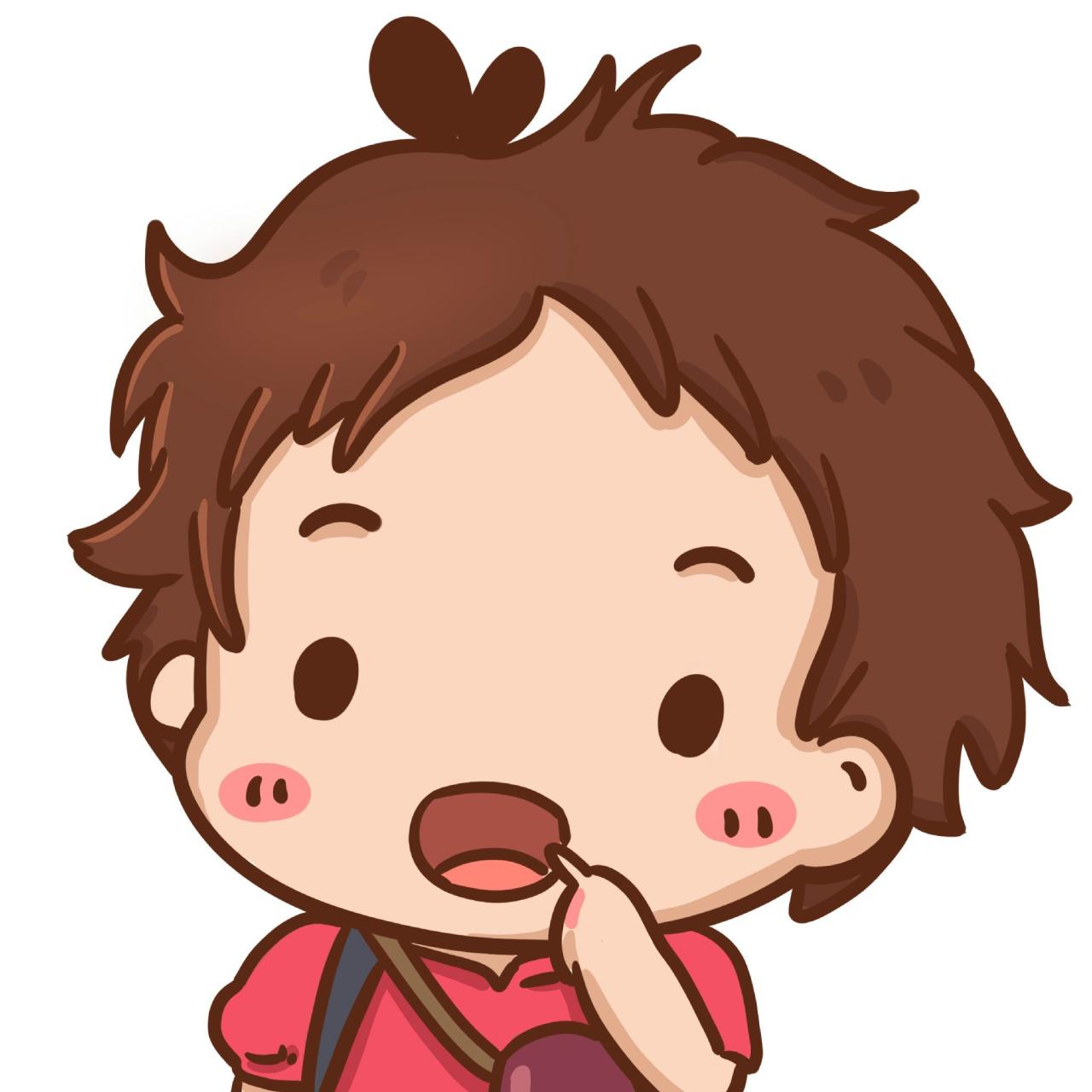 《悬崖上的金鱼公主》中的波妞大头头像