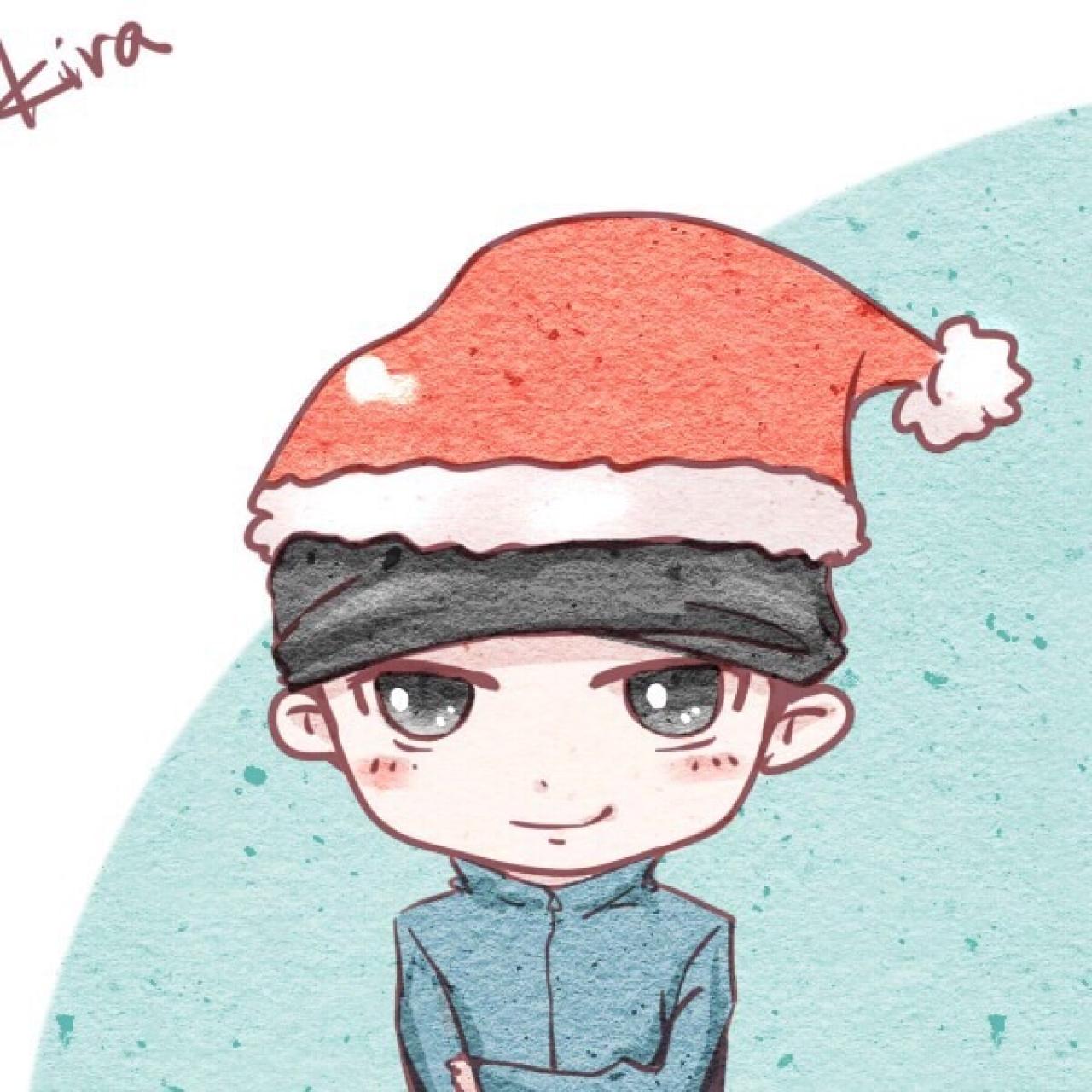 门田京平圣诞帽头像