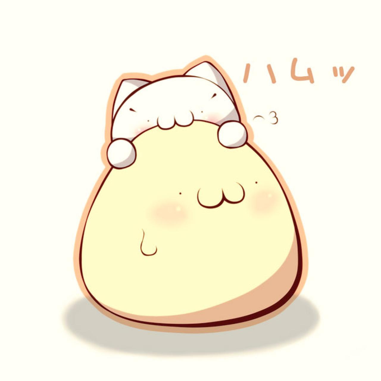 猫咪咬着小伙伴的脑袋头像：美味しそうと言われます（好像很好吃的样子呢！）