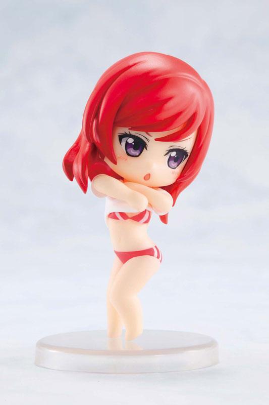 正脱上衣的西木野真姬红色泳装手办的正面