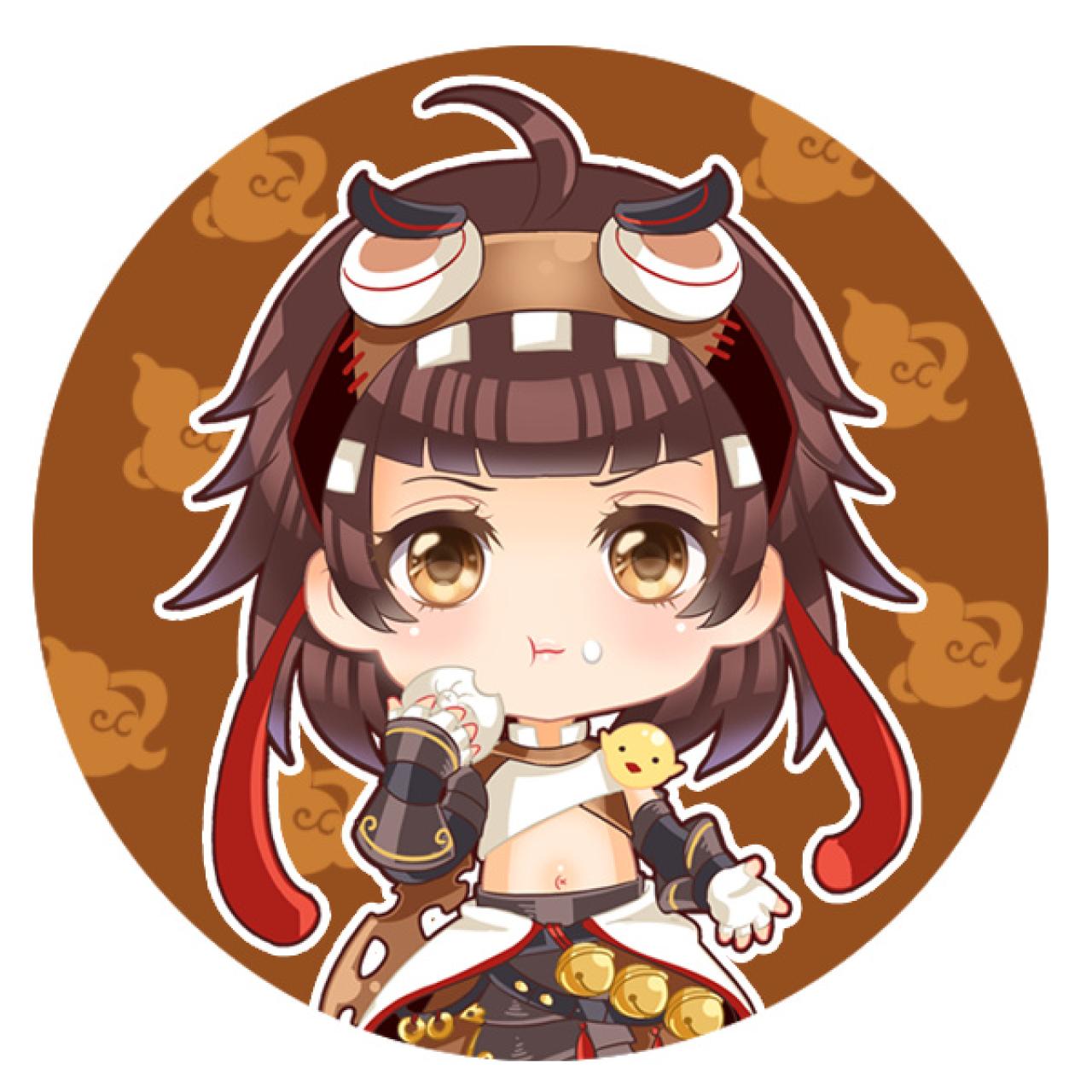 剑网三吃包子的丐帮短发萝莉头像