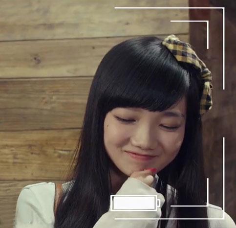 胡洁琼饰演野蛮女友表情：不好意思