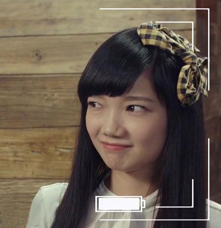 胡洁琼饰演野蛮女友表情：撇眼，怎么会？