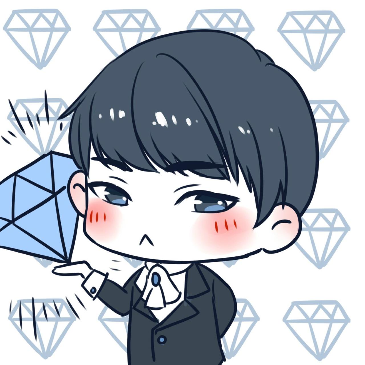 施华洛世奇·TFBOYS·钻石王老大·王俊凯头像