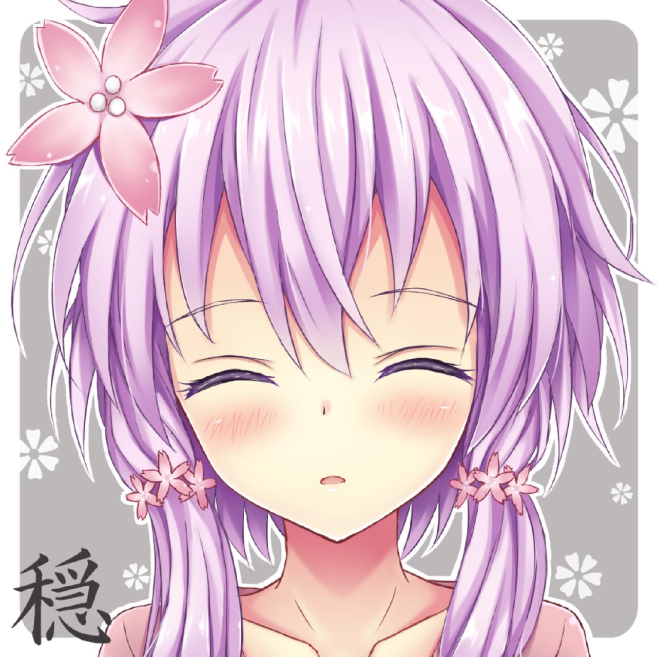 结月缘闭眼微微张嘴表情