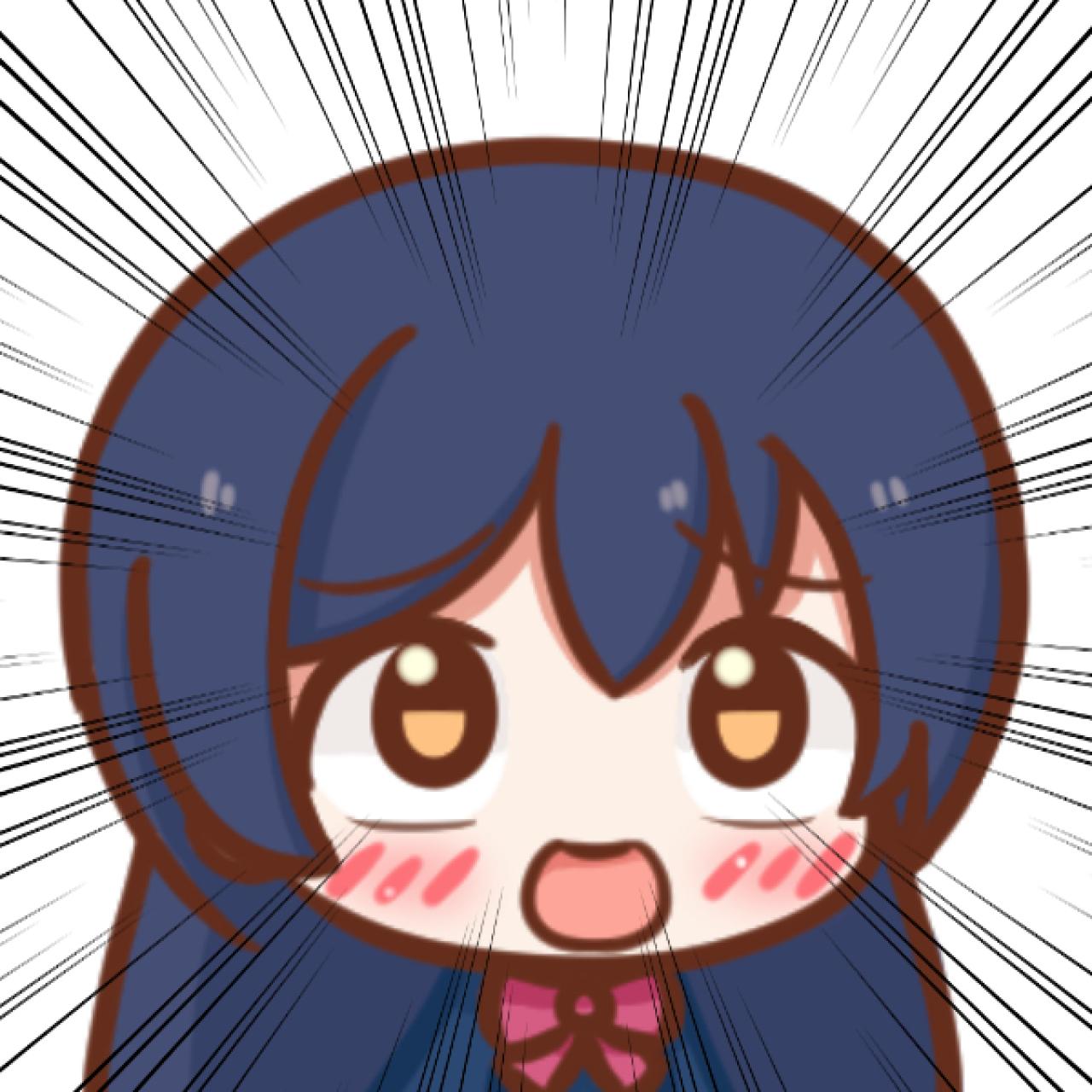 LoveLive!园田海未震惊神情头像