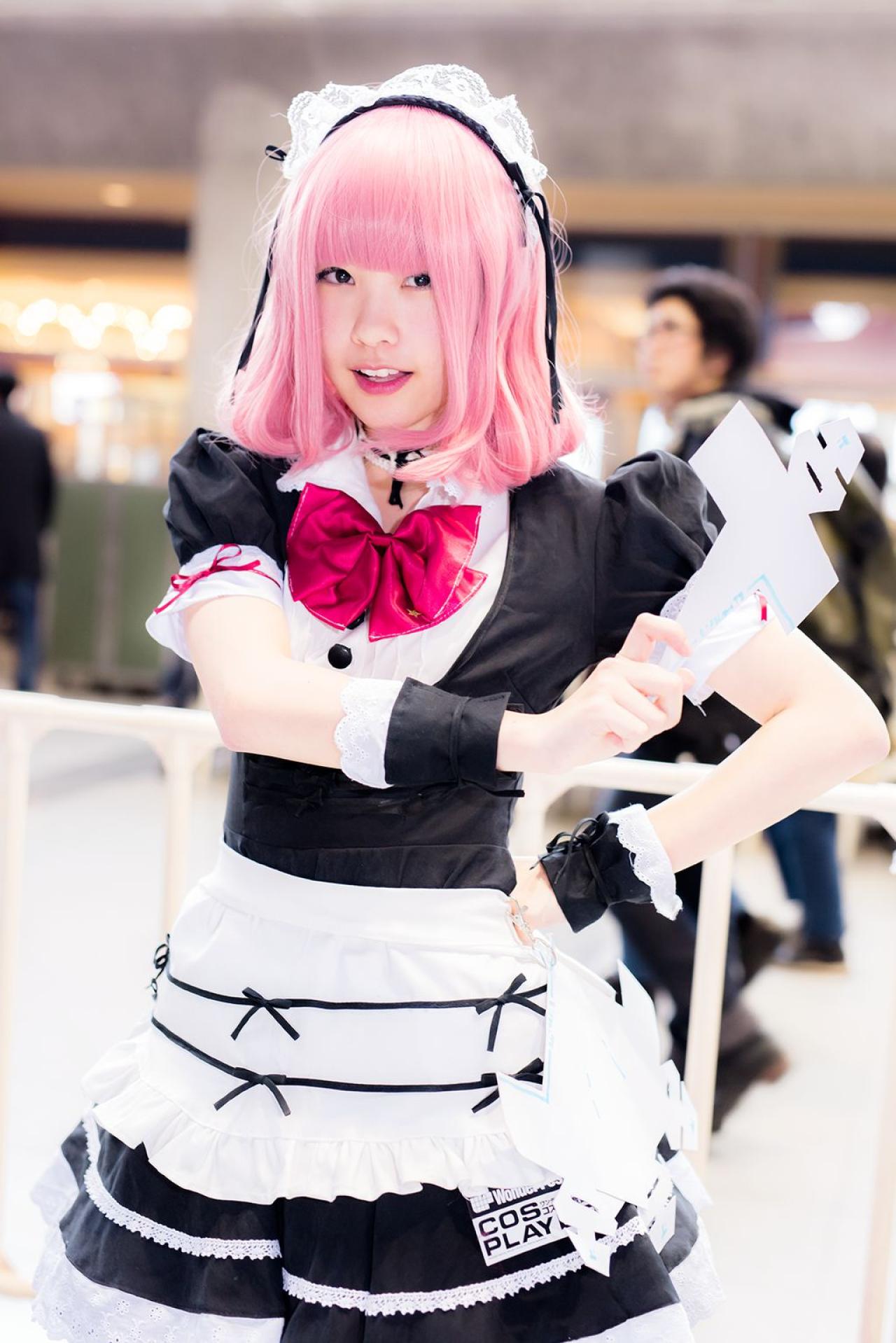 紺乃あすた扮アークス 站姿 立幅