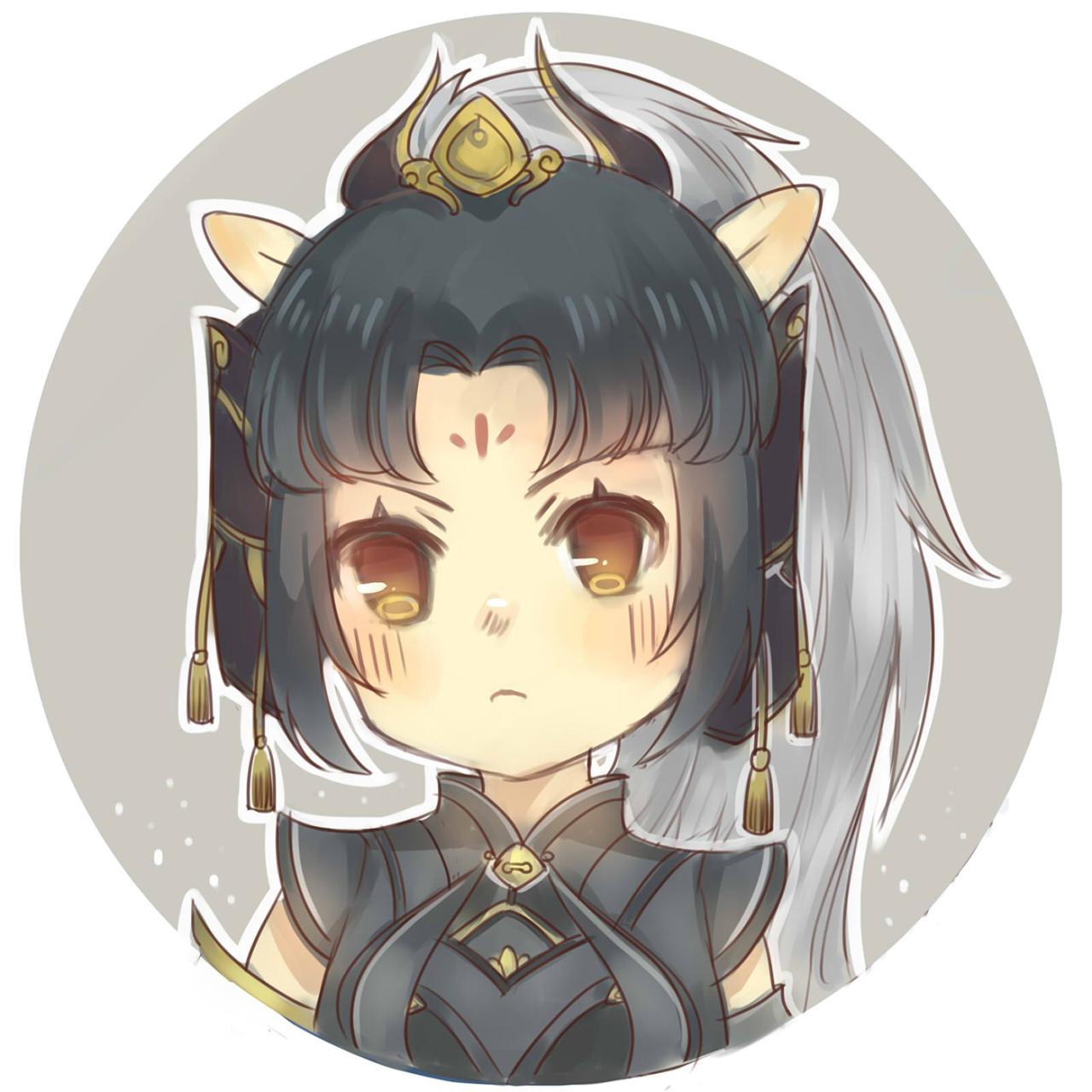 剑网三苍云朔雪套装萝莉头像