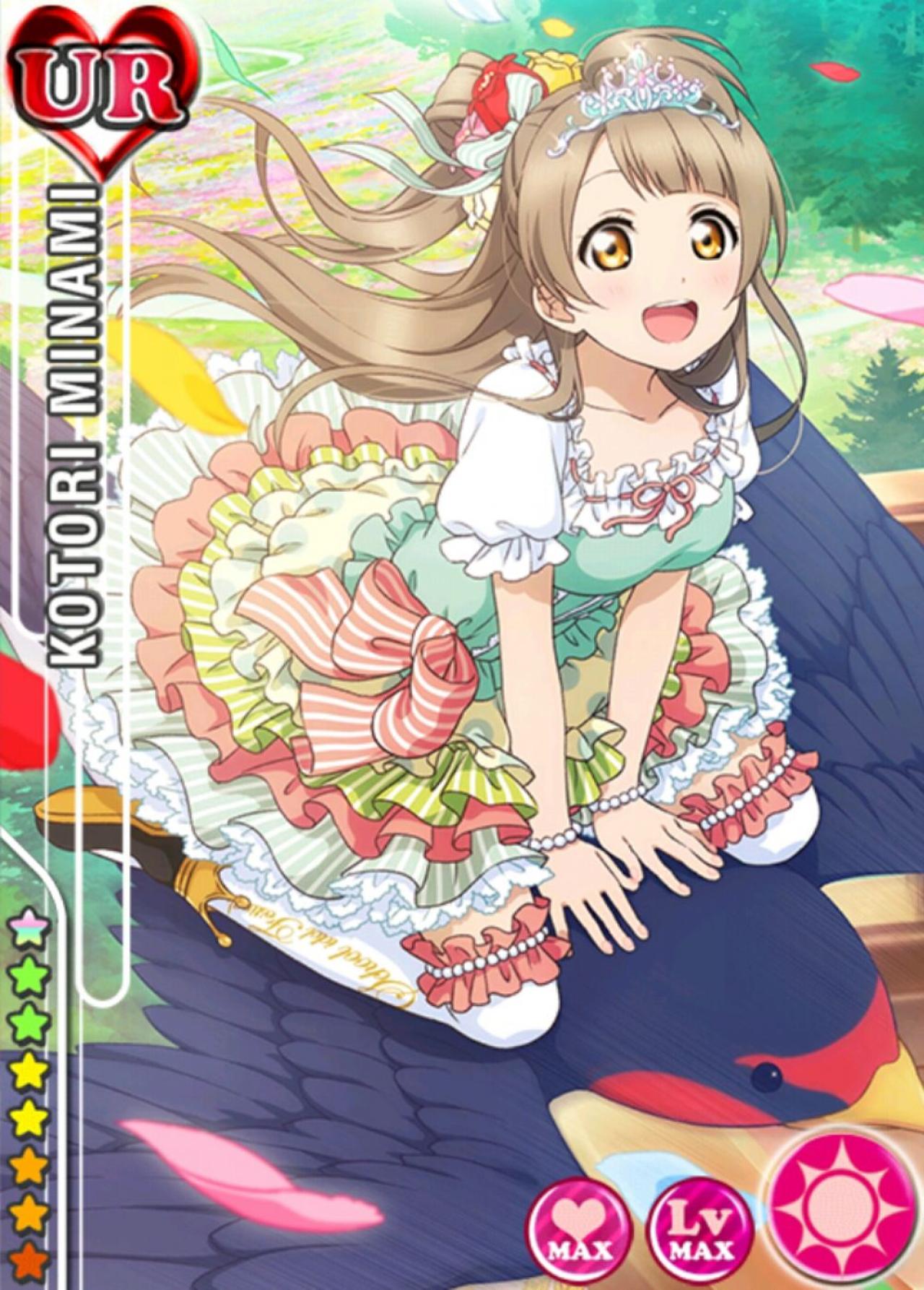 LoveLive!童话UR南小鸟卡牌（拇指姑娘版）