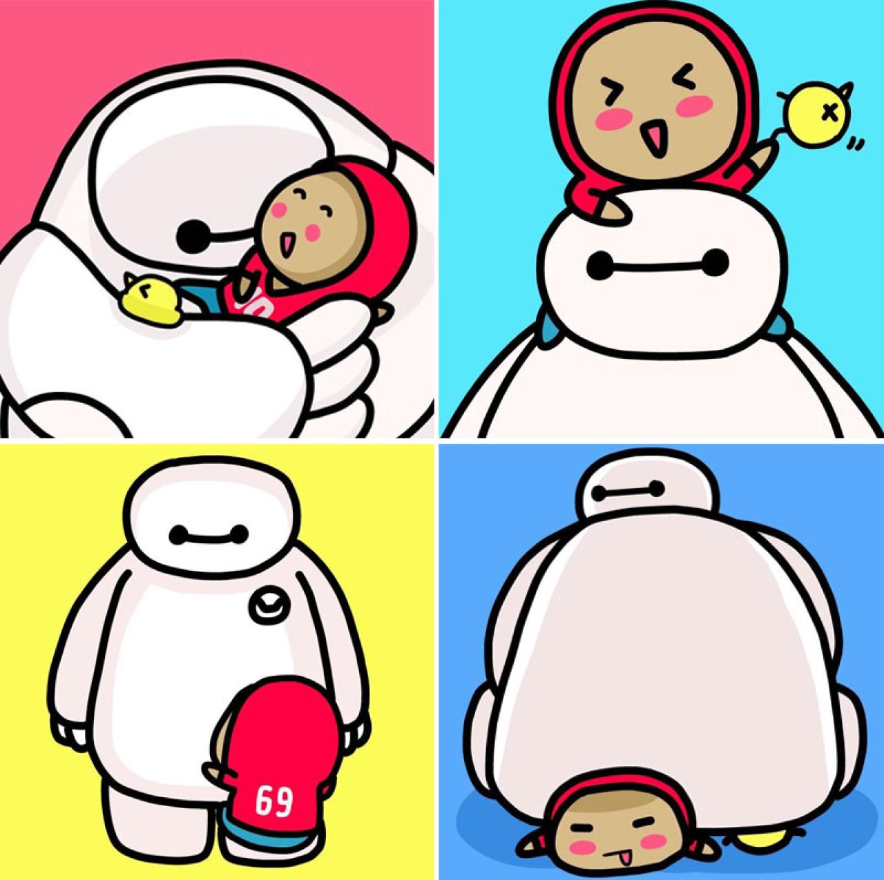 陈骏基与大白Baymax头像 预览图