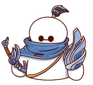 LOL英雄联盟疾风剑豪亚索版大白头像