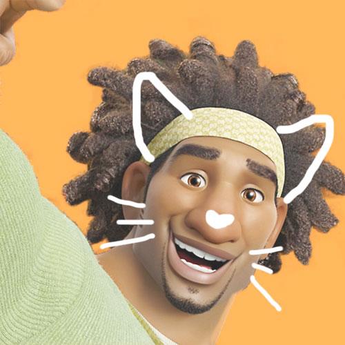 超能陆战队神行御姐猫耳头像