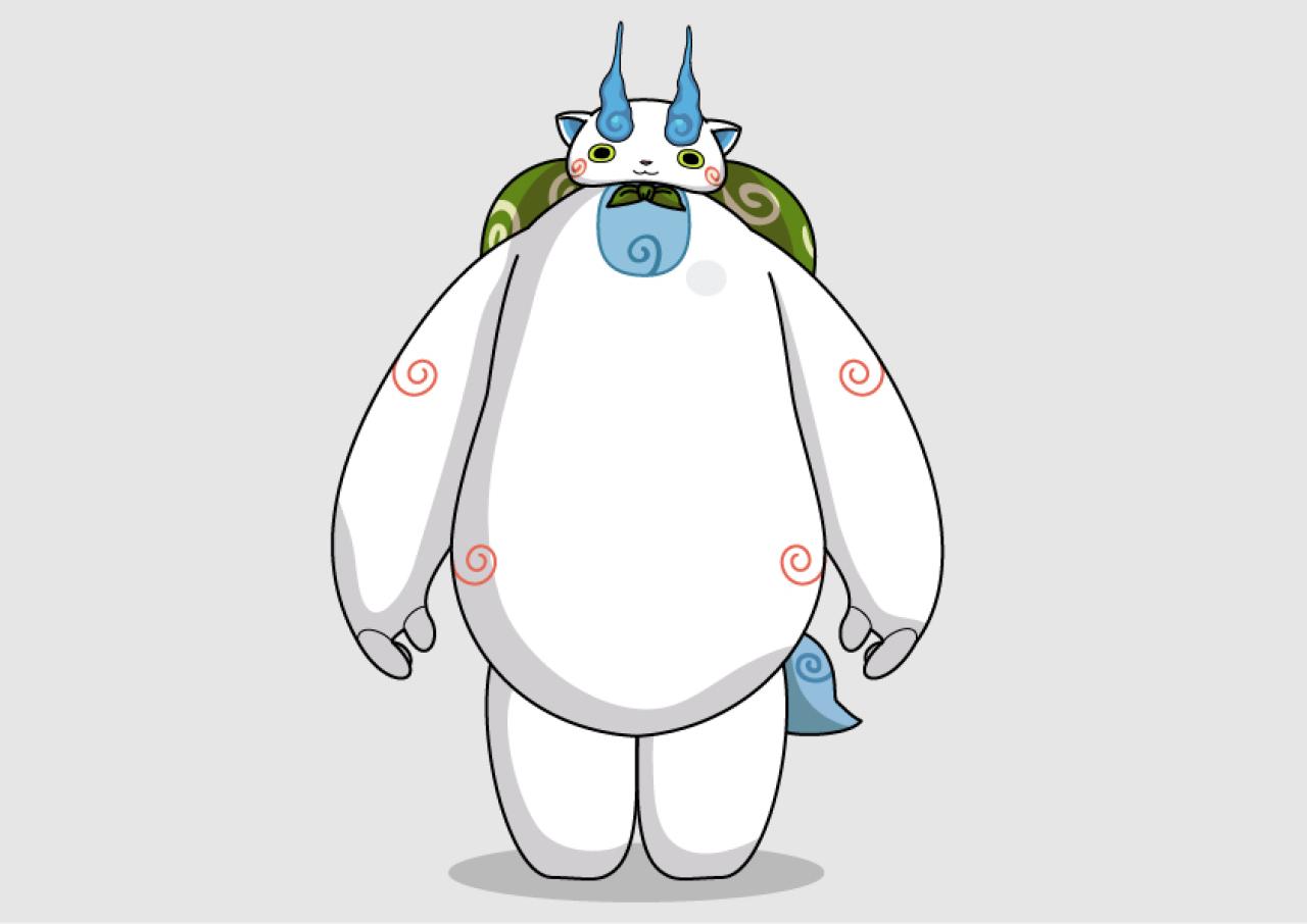 妖怪手表小柏版大白头像