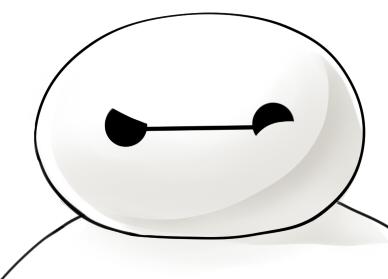 挨了巴掌的大白表情