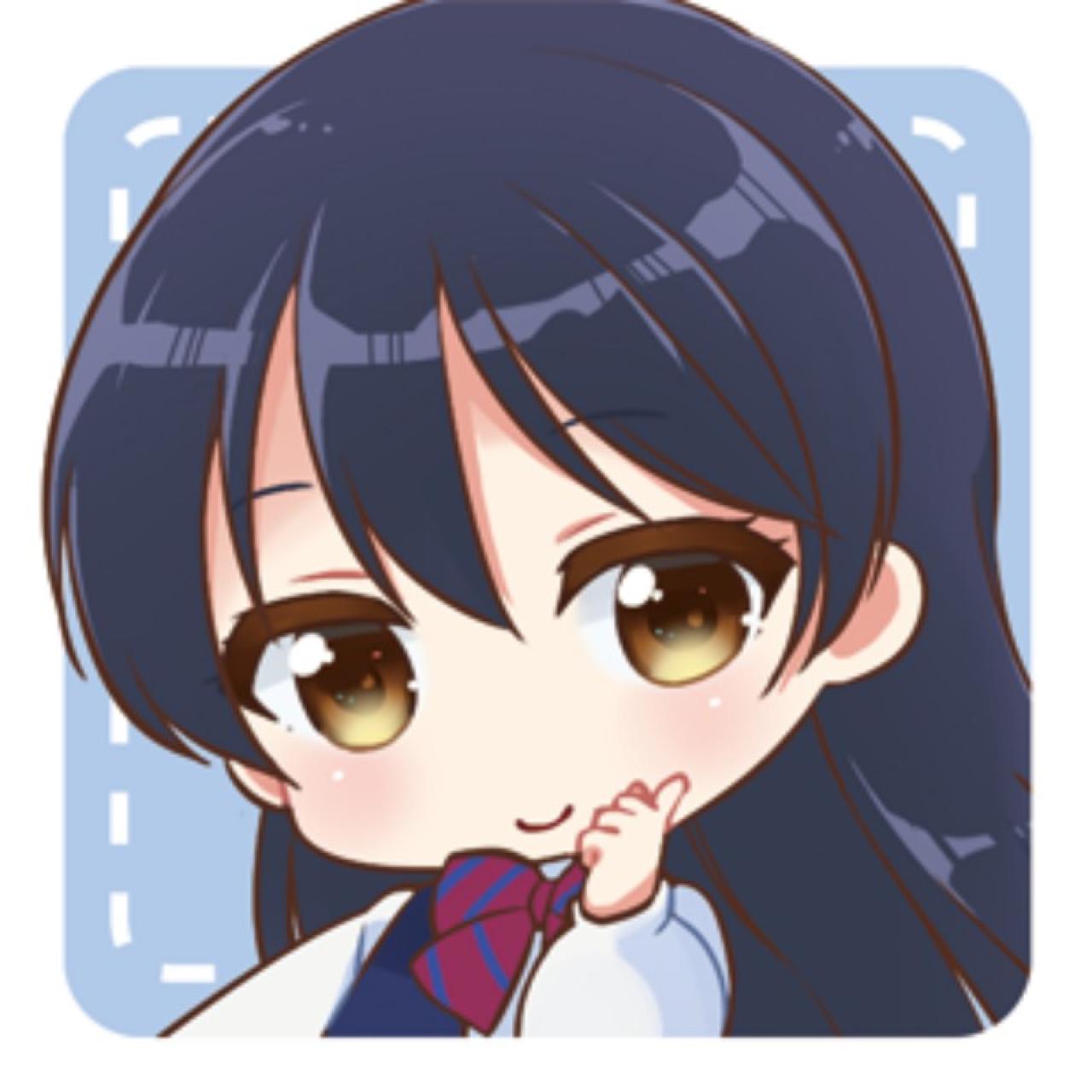 竖起大拇指的LoveLive!园田海未头像