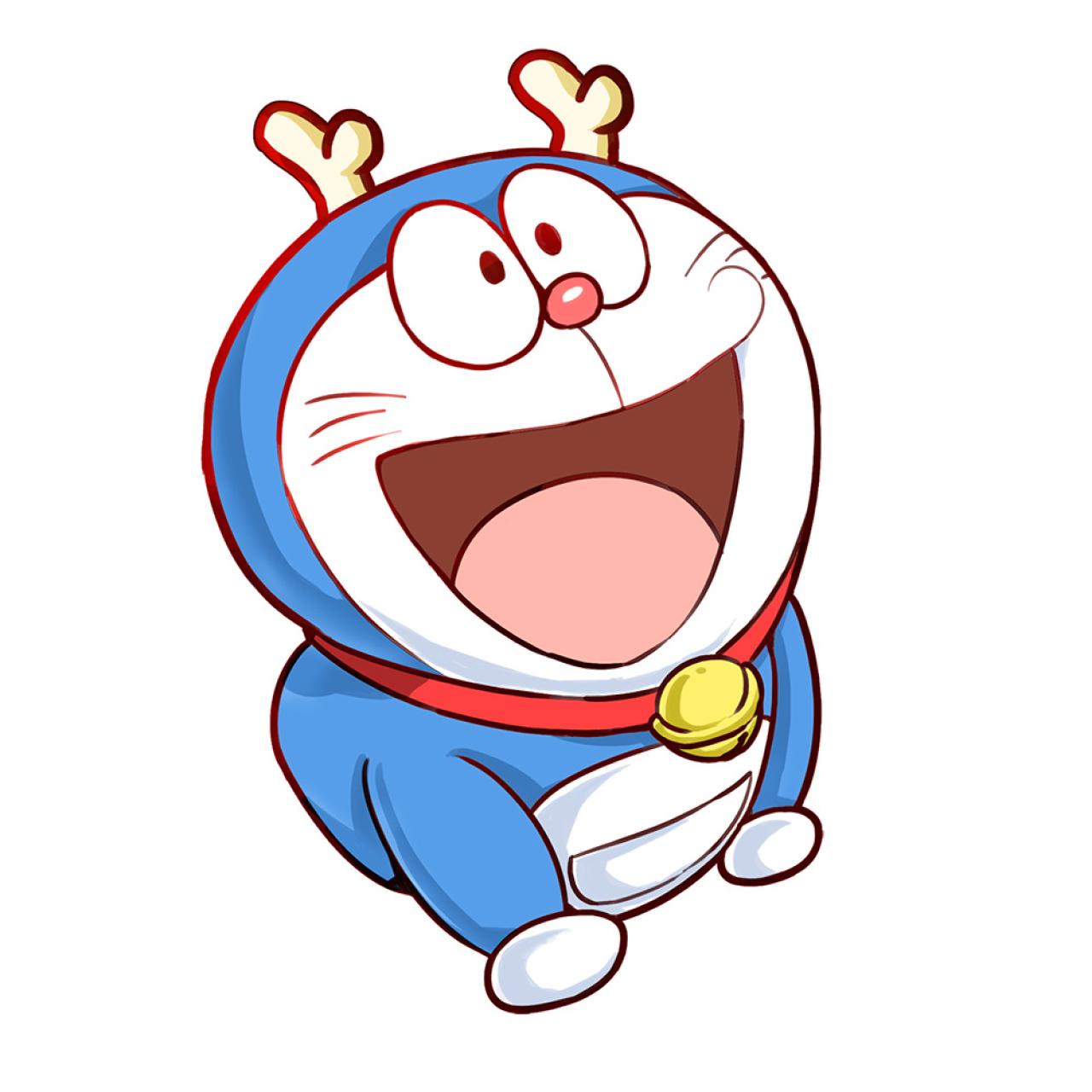 龙抬头的哆啦A梦头像