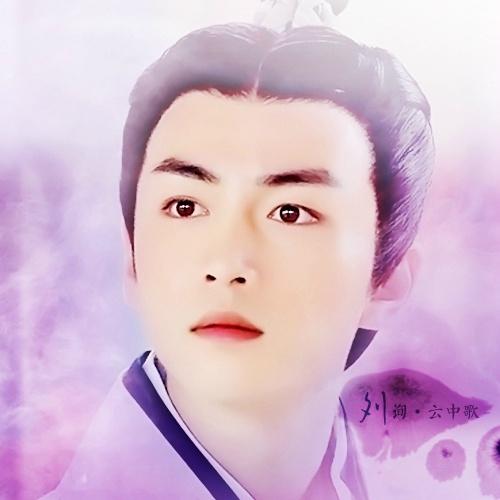 紫色云中歌的汉宣帝刘询/刘病已的饰演者陈晓头像