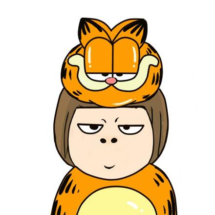 小明明扮加菲头像