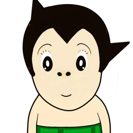 小明明扮阿童木头像