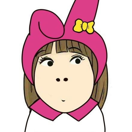 小明明扮美乐蒂头像