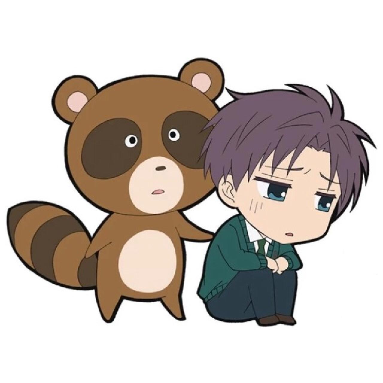 月刊少女野崎同学狸猫和若松博隆头像