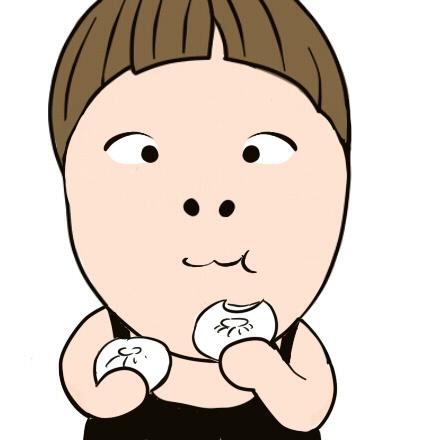 一手一枚包子的男孩吃货头像