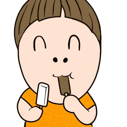 唆着冰淇淋的男孩吃货头像