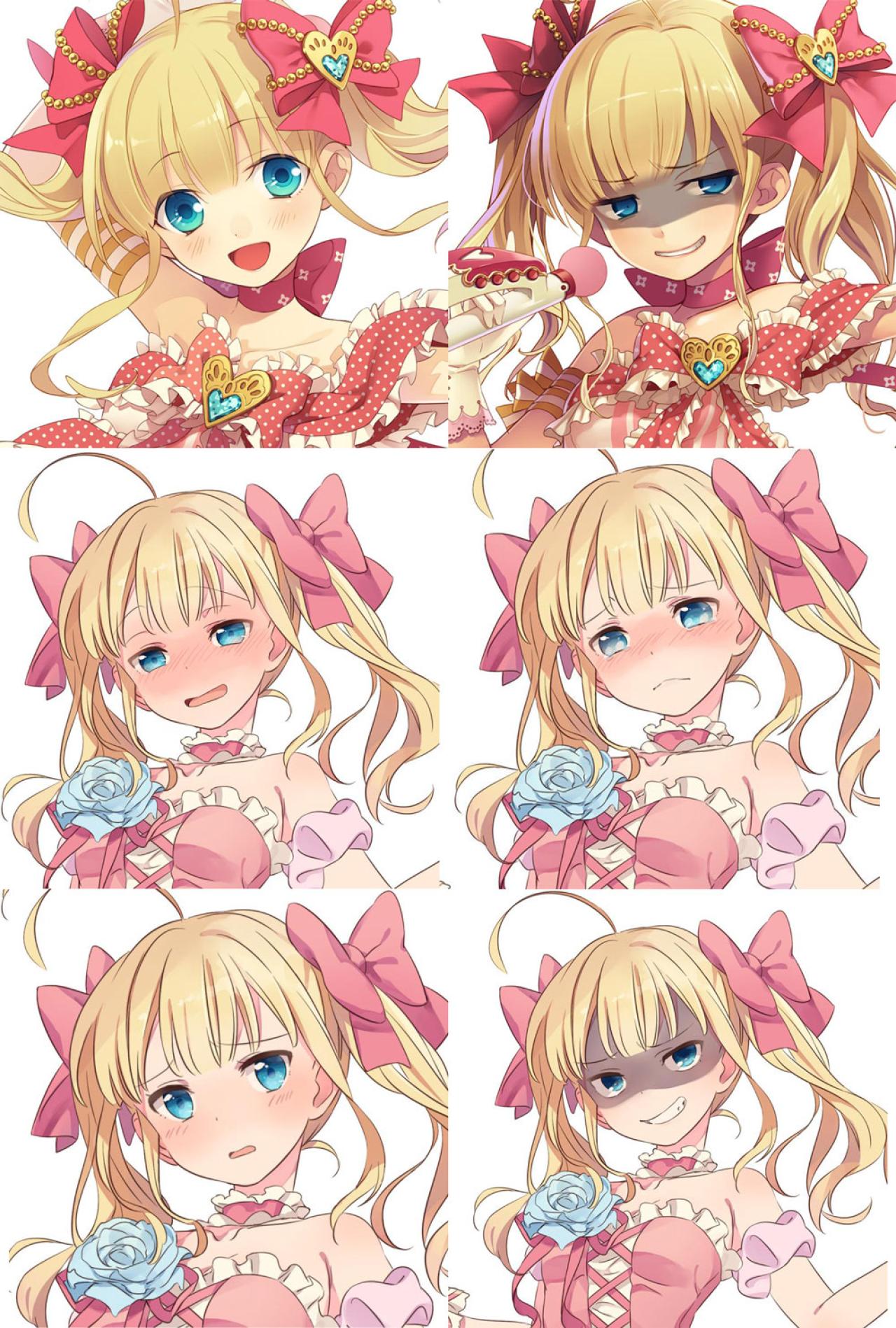 金色双马尾腹黑少女大森杏子头像 预览图