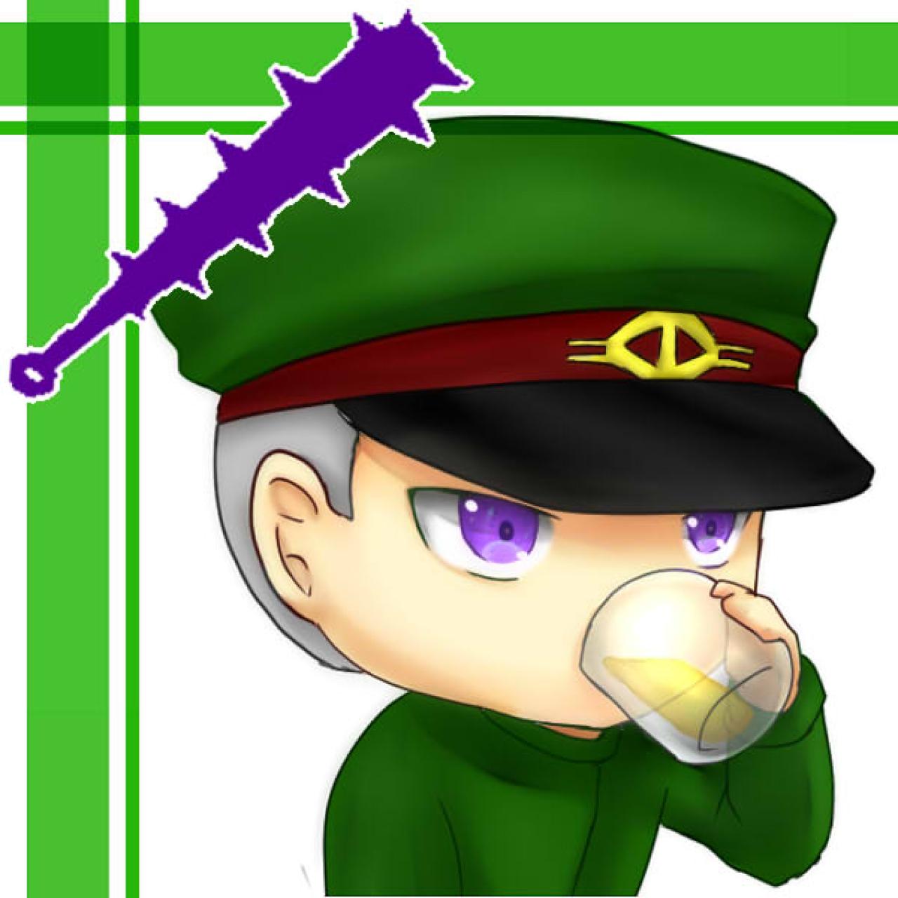 武器铁棒，喝茶的狱都事变谷裂头像