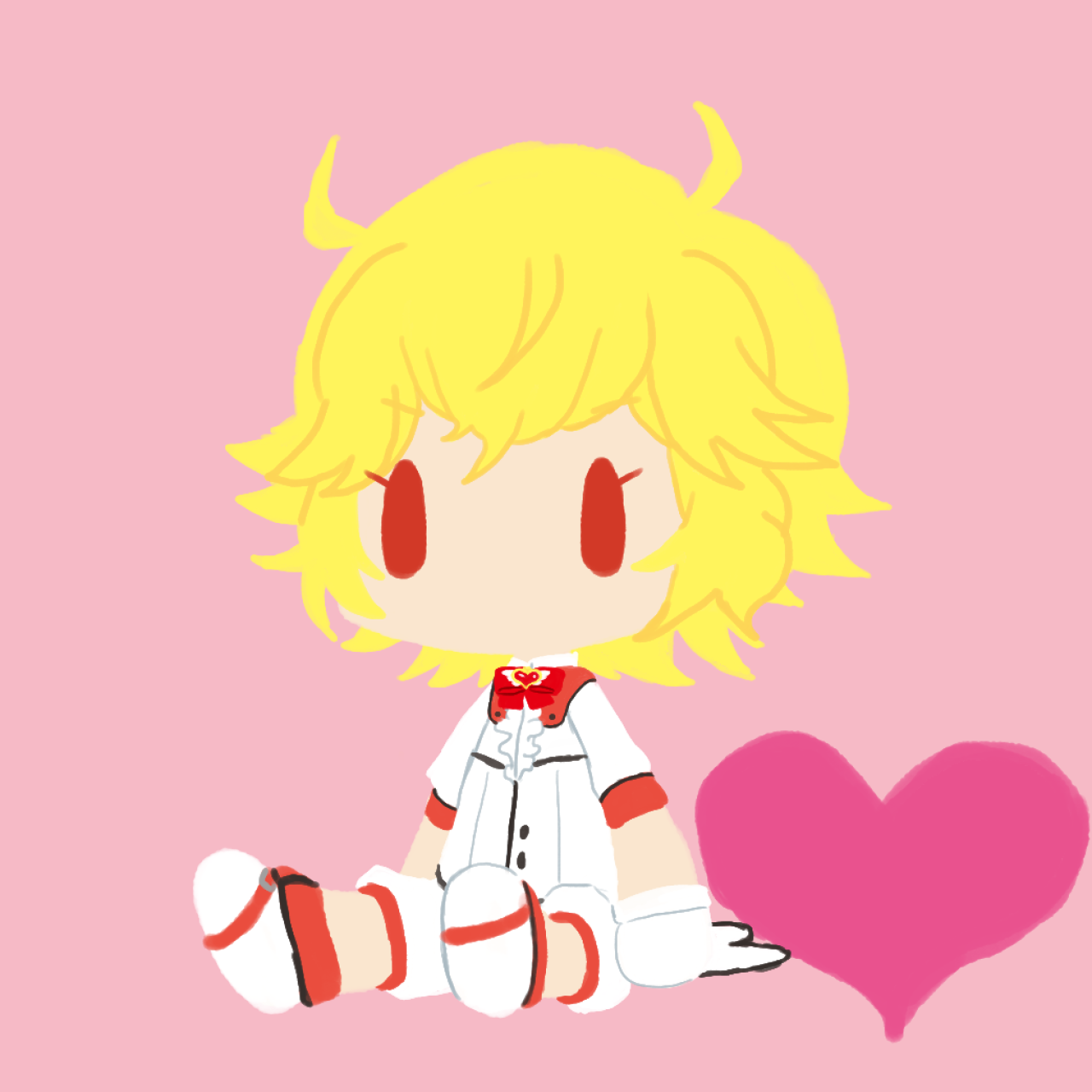 粉色背景的美男高中地球防卫部LOVE!箱根有基头像