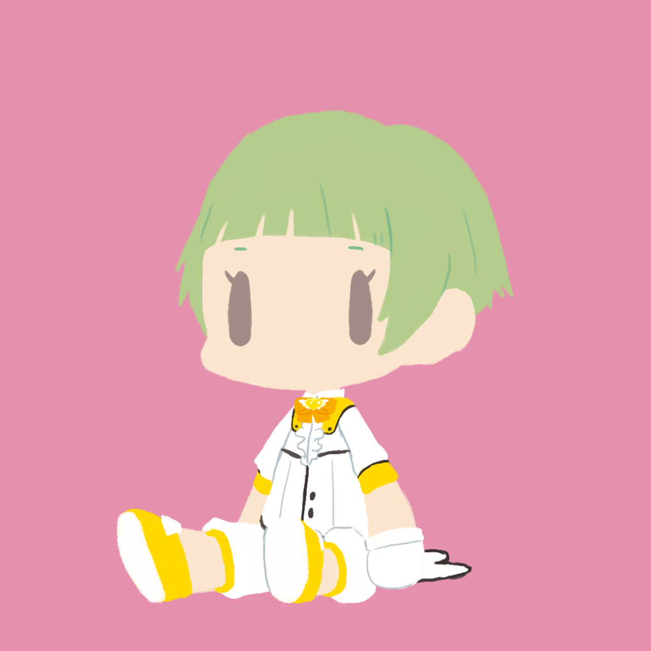 粉色背景的美男高中地球防卫部LOVE!鸣子硫黄头像