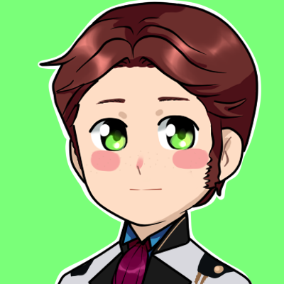 绿色背景的冰雪奇缘汉斯头像